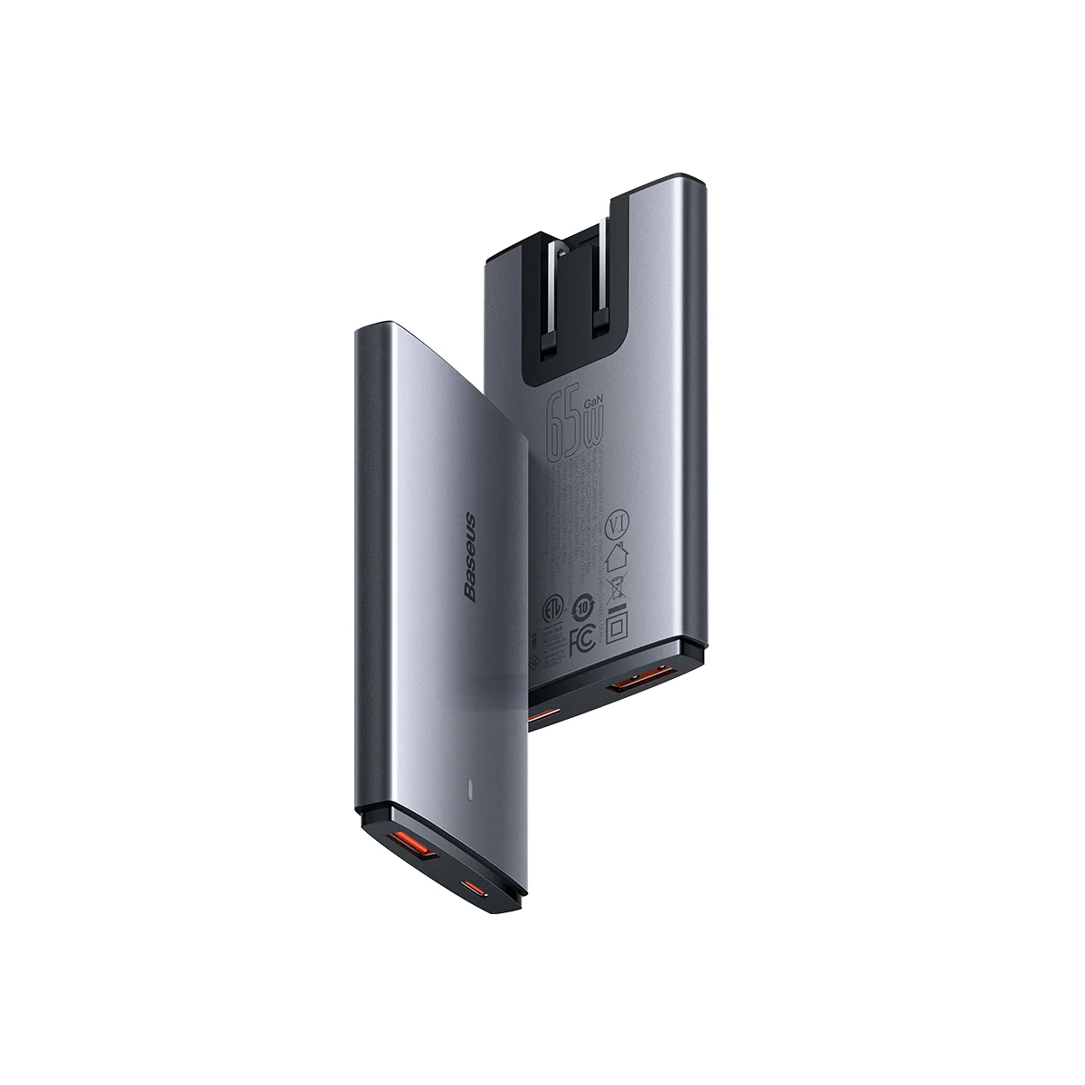 Baseus GaN5 Pro Flat USB-C Wall Charger 65W - Image 8